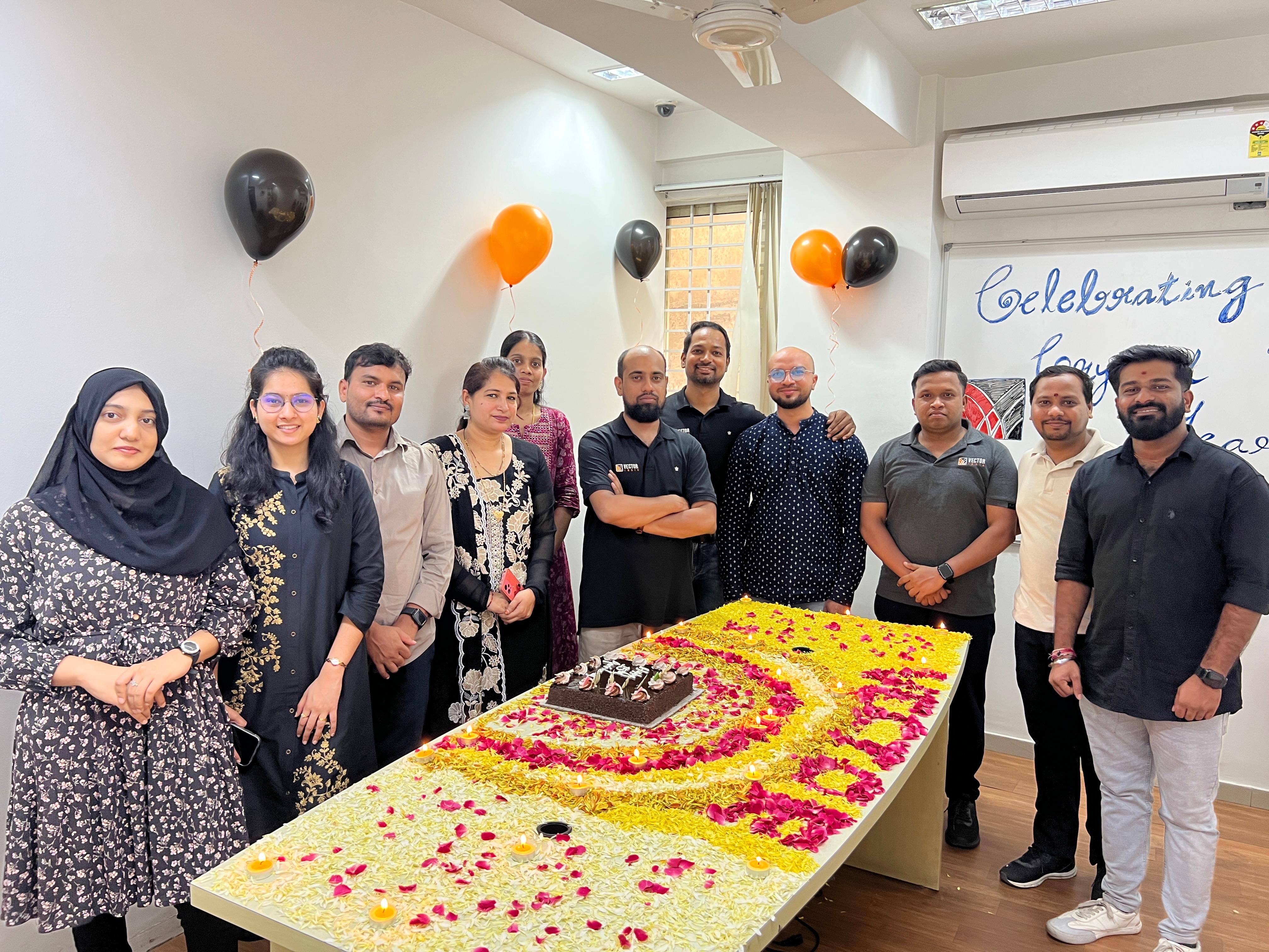 Celebrating 15 Years of Excellence, Vector India Bangalore